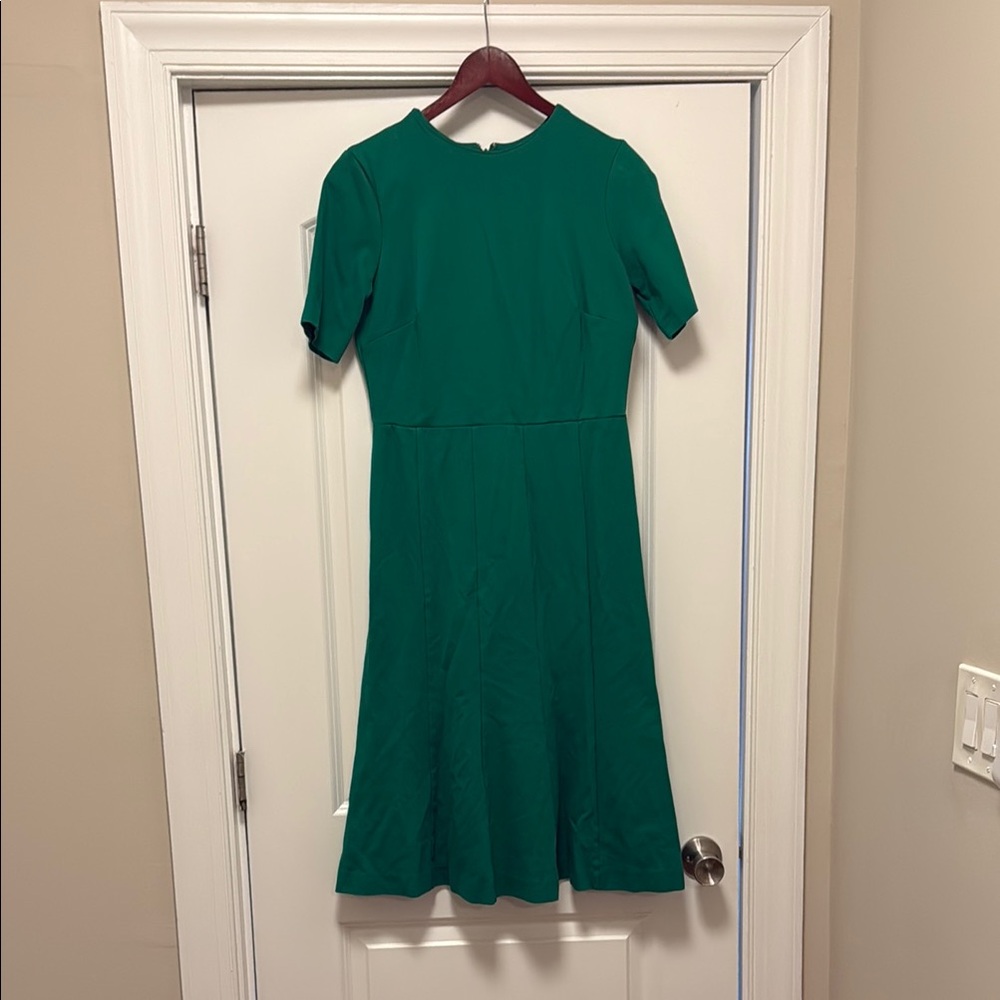 Ann Taylor Short Sleeve Flare Dress